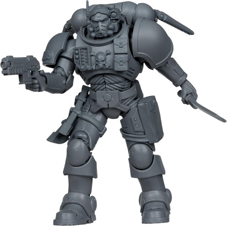 McFarlane Toys: Warhammer 40K - Ultramarines Lieutenant In Phobos Armour - Artist Proof Toys & Games McFarlane Toys