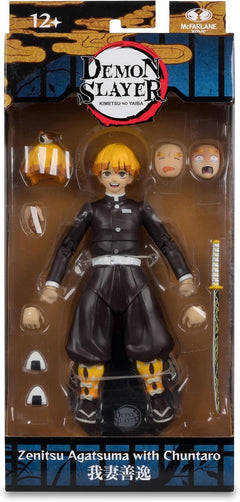 McFarlane Toys: Zenitsu Agatsuma With Chuntaro Toys & Games McFarlane Toys