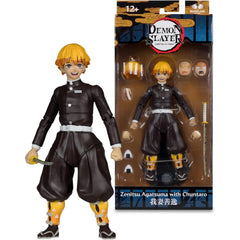 McFarlane Toys: Zenitsu Agatsuma With Chuntaro Toys & Games McFarlane Toys