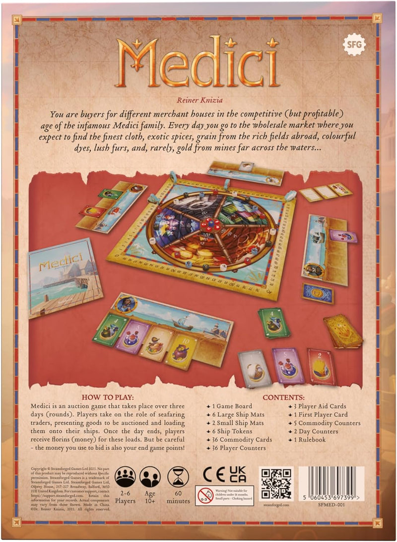 Medicine [Board Games, 2-6 Players] Board Game Steam Forged Games   