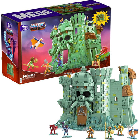 MEGA Construx: Masters of the Universe Castle Grayskull - 3508 Piece Building Set Toys & Games MEGA   