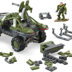 MEGA: Halo Fleetcom Warthog - 462 Piece Building Set Toys & Games MEGA