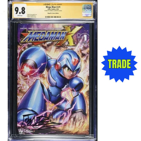 Mega Man X: #1 [Dominic Glover CGC 9.8 Signature Series Shopville Exclusive] 2026 Comics Udon Entertainment