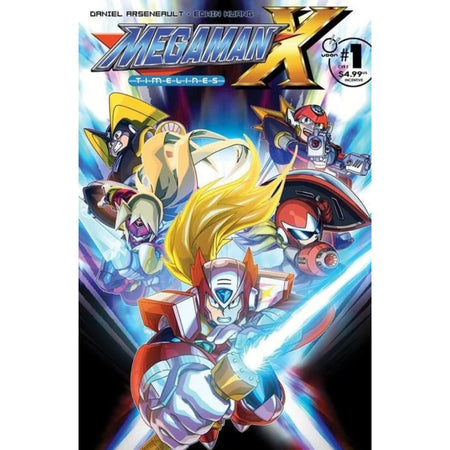 Mega Man X Timelines: #1 [Jeffrey Chamba Cruz CVR E - 1:5] 2025 Comics Udon Entertainment