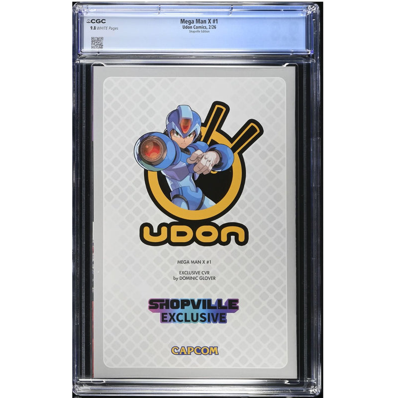 Mega Man X: #1 [Dominic Glover CGC 9.8 Shopville Exclusive] 2026