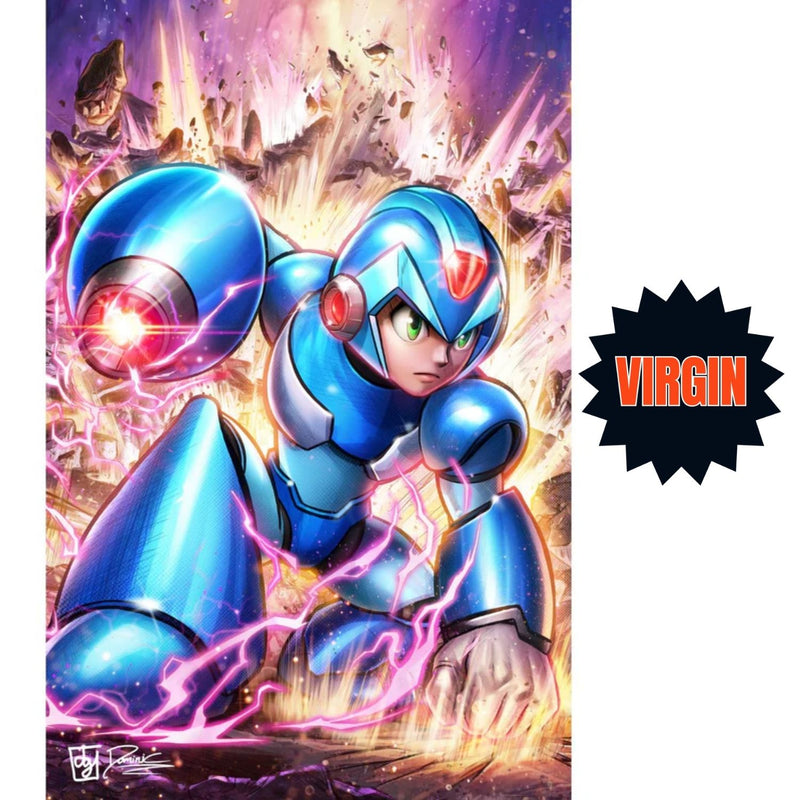 Mega Man X: #1 [Dominic Glover X Shopville Exclusive Virgin] 2026 Comics Udon Entertainment