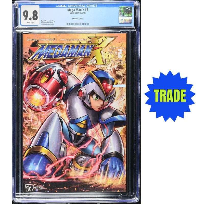 Mega Man X: #2 [Dominic Glover Shopville CGC 9.8 Exclusive] 2026