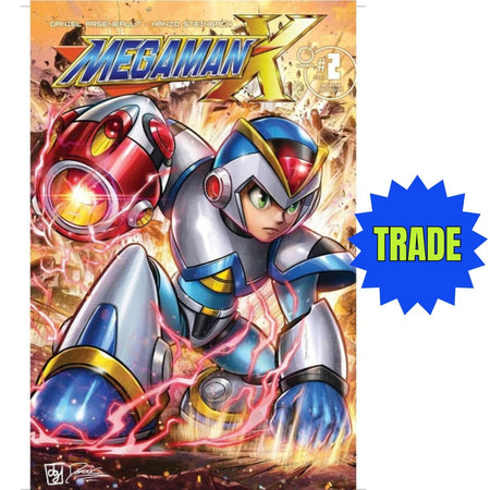 Mega Man X: #2 [Dominic Glover X Shopville Trade Exclusive] 2026 Comics Udon Entertainment