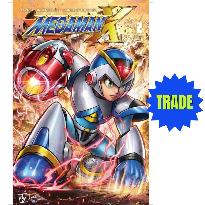 Mega Man X: #2 [Dominic Glover X Shopville Trade Exclusive] 2026 Comics Udon Entertainment