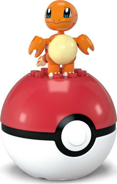 MEGA Pokemon: Charmander Pokeball - 16 Piece Building Set