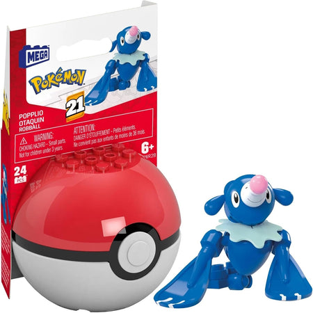 Mega Pokemon Series 21 Popplio (HWR28) Toys & Games MEGA