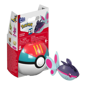 MEGA Pokemon: Series 23 Finneon Lure Ball - 18 Piece Building Set Toys & Games Mega Construx