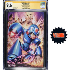 Mega Man X: #1 [Dominic Glover CGC 9.6 Signature Series Shopville Exclusive Virgin] 2026 Comics Udon Entertainment