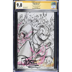 Mega Man X: #1 [Dominic Glover CGC 9.8 Signature Series Shopville  Exclusive Sketch] 2026