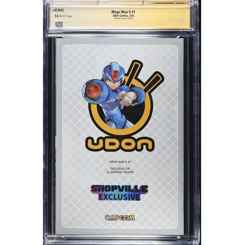 Mega Man X: #1 [Dominic Glover CGC 9.8 Signature Series Shopville Exclusive] 2026