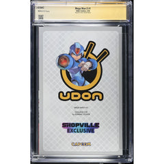 Mega Man X: #1 [Dominic Glover CGC 9.9 Signature Series Shopville Exclusive Sketch] 2026