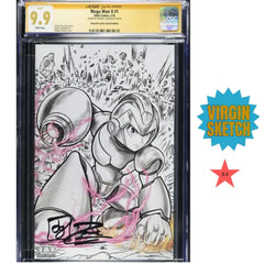 Mega Man X: #1 [Dominic Glover CGC 9.9 Signature Series Shopville Exclusive Sketch] 2026 Comics Udon Entertainment
