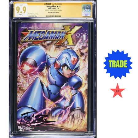 Mega Man X: #1 [Dominic Glover CGC 9.9 Signature Series Shopville Exclusive] 2026 Comics Udon Entertainment