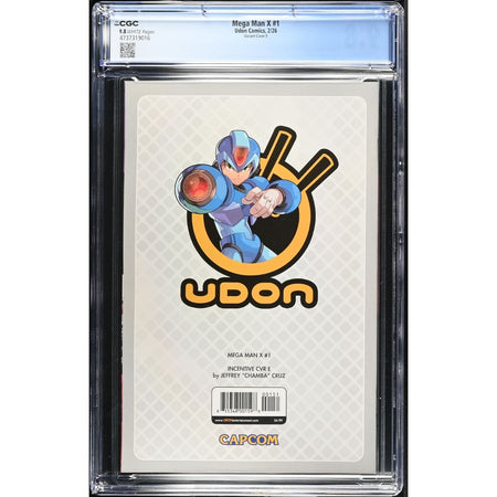 Mega Man X: #1 [Jeffrey Cruz CGC 9.8 CVR E - 1:5] 2026 Comics Udon Entertainment
