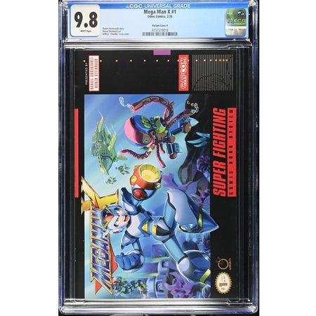 Mega Man X: #1 [Jeffrey Cruz CGC 9.8 CVR E - 1:5] 2026 Comics Udon Entertainment