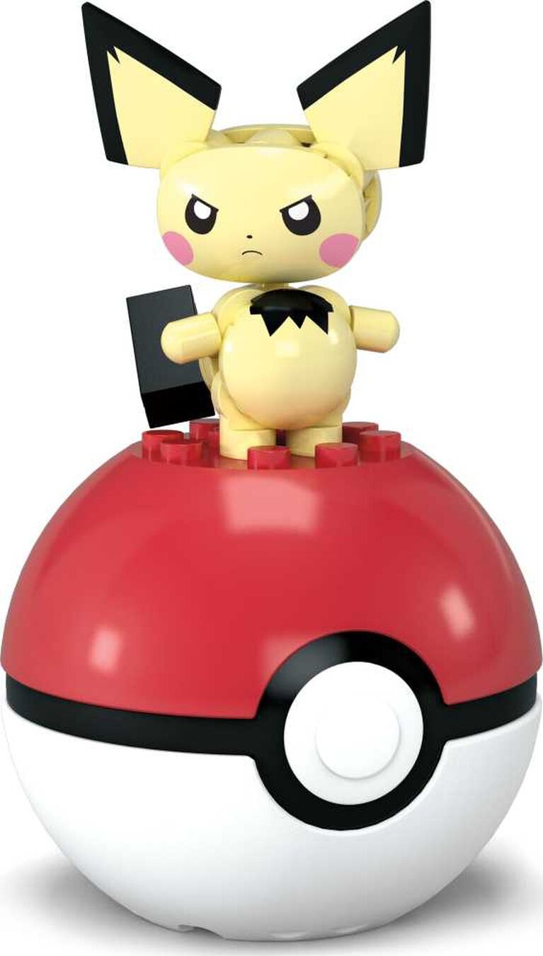MEGA Pokemon: Pichu Pokeball - 24 Piece Building Set