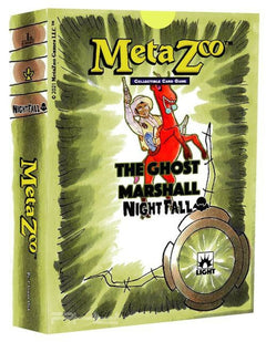 Meta Zoo: Nightfall the Ghost Marshall (Light) Theme Deck - 1st Edition Card Game Cryptid Nation