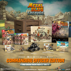 Metal Slug Tactics Commanding Officer Edition [PlayStation 4] PlayStation 4 Video Game Limited Run Games