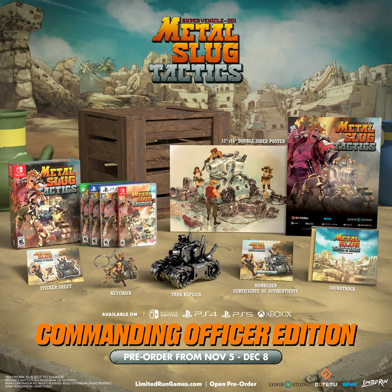Metal Slug Tactics Commanding Officer Edition [Xbox Series X] Xbox Series X Collector Limited Run Games