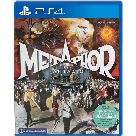 Metaphor: ReFantazio [PlayStation 4] PlayStation 4 Video Game Atlus
