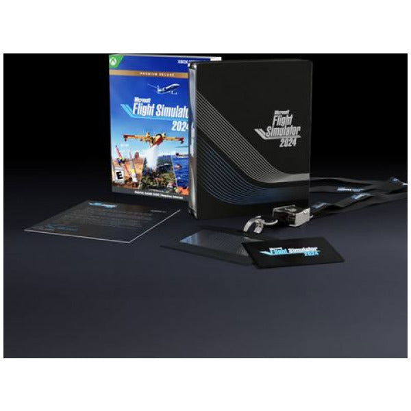 Microsoft Flight Simulator 2024 - Premium Deluxe Steelbook Edition (Code in Box) [Xbox Series X][Windows] Xbox Series X Video Game Microsoft   