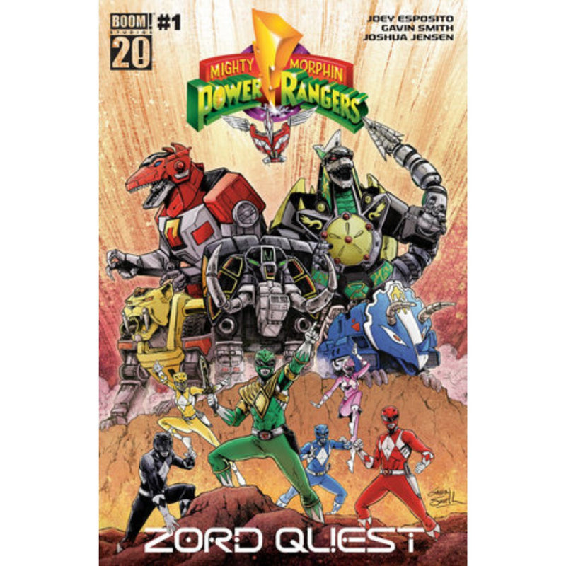 Mighty Morphin Power Rangers Zord Quest: #1 [Gavin Smith CVR A] 2025 Comics Boom Studios