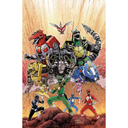 Mighty Morphin Power Rangers Zord Quest: #1 [Gavin Smith CVR D - 1:10] 2025 Comics Boom Studios