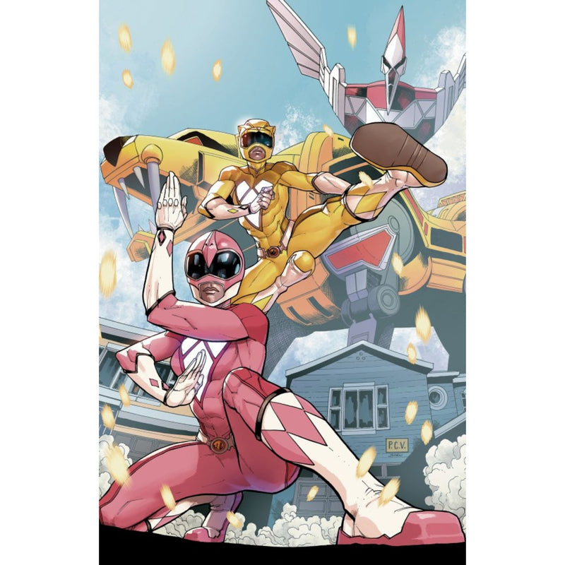 Mighty Morphin Power Rangers: #3 [Phillip Sevy Foil CVR F - 1:10] 2026 Comics Boom Studios