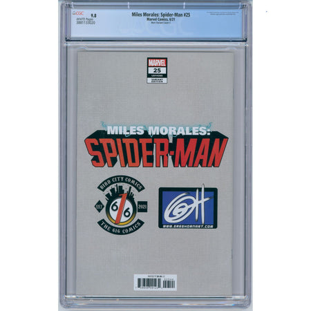 Miles Morales Spider-Man: #25 CGC 9.8 [Bird City Greg Horn CVR C] 2021 Comics Marvel Comics