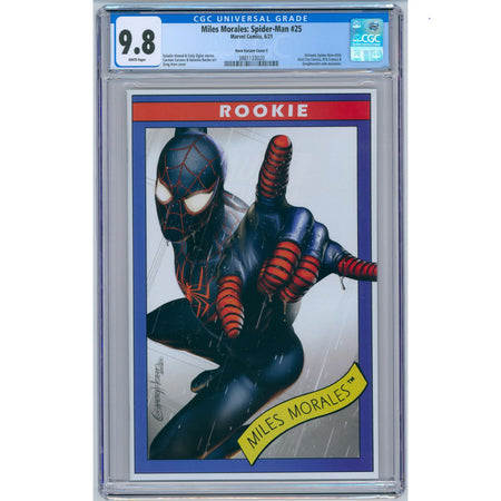 Miles Morales Spider-Man: #25 CGC 9.8 [Bird City Greg Horn CVR C] 2021 Comics Marvel Comics