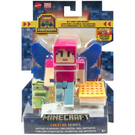 Minecraft: Creator Series - Artist's Apron 3.25-Inch Figure Toys & Games Mattel