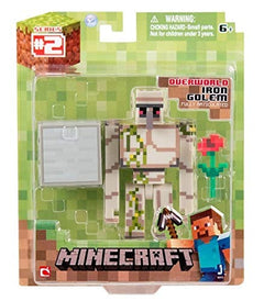 Minecraft Diamond Level: Iron Golem Figure Toys & Games Mattel