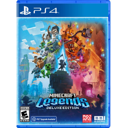 Minecraft Legends - Deluxe Edition [PlayStation 4] PlayStation 4 Video Game Mojang