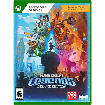 Minecraft Legends - Deluxe Edition [Xbox One / Xbox Series X] Xbox ONE / Xbox Series X Video Game Mojang