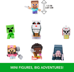 Minecraft Mini Mode: Overworld Battle Pack with 7 Figures Toys & Games Mojang