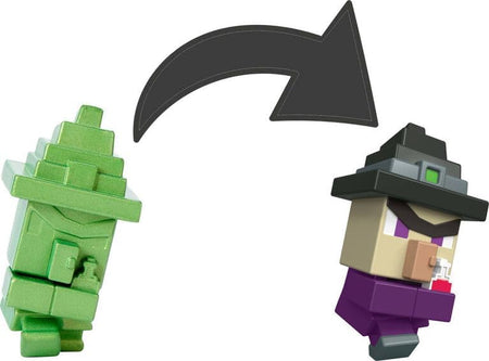 Minecraft: Mini Mode Potion Brewing Mob Reveal (Vengeful Witch Mini Figure) Toys & Games Mattel