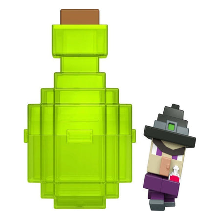 Minecraft: Mini Mode Potion Brewing Mob Reveal (Vengeful Witch Mini Figure) Toys & Games Mattel