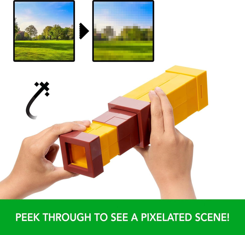 Minecraft: Pixel Spyglass Toys & Games Mattel