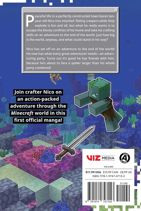 Minecraft: The Manga - Volume 2 Manga Viz Media