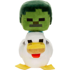 Minecraft the Movie: Zombie Chicken Jockey - 8" Plush Toys & Games Mattel