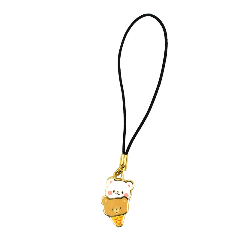 Milk Mocha Bear: Ice Cream Mini Enamel Charm Accessories Milk Mocha Bear