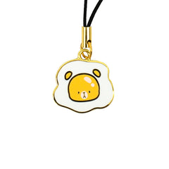 milkmochabear: Egg Mocha Mini Enamel Charm Accessories Milkmochabear   