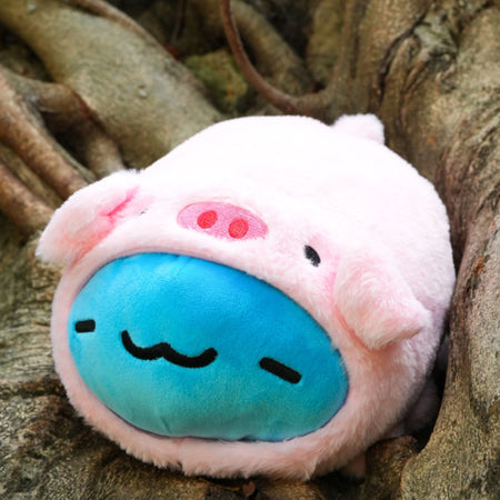 Bugcat Capoo: Mini Lazy Capoo in Piggy Costume Plush Plushies Bugcat Capoo