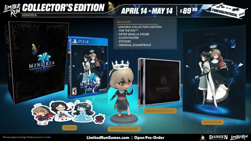 Minoria Collector's Edition - Limited Run #509 [PlayStation 4] PlayStation 4 Video Game Limited Run Games