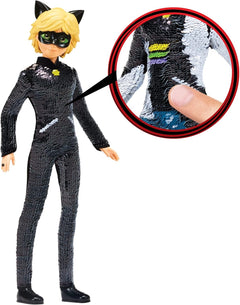 Miraculous: Fashion Flip Adrien to Cat Noir Toys & Games Playmates